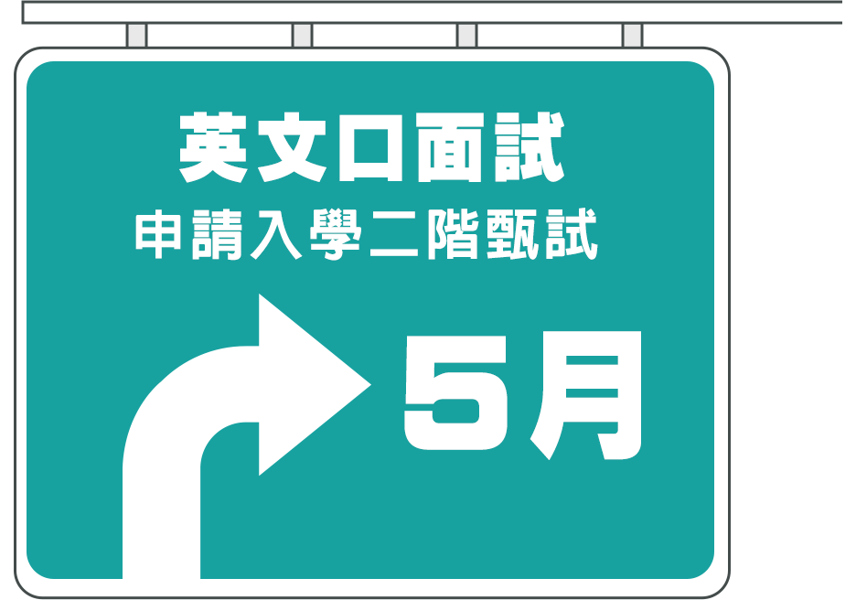 5月申請入學二階甄試:英文口面試